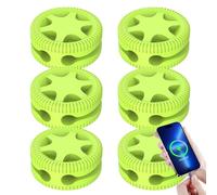 Cable Clips, 6 Pieces in Adhesive Silicone Material - Clips to Attach Cables to the Desk, for Computers, Phones, Tablets, Bedside Tables Study Room Dormitory and Apartment