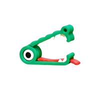 Cable Clips, Crocodile Cartoon Design, 5x1x2.5cm, Cord Management Holder, Cable Organizer, Compact Storage, Ideal Use For Travel, Home, Car