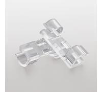 Cable Clips Self Adhesive Cable Tidy Wire Clips Cable Organisers - Transparent Cord Organiser for Wall, Desk, Car, Home, and Office (40 Pcs)