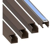 Cable Coach L1515BR4 15x15mm 4m (4 x 1m Lengths) Brown