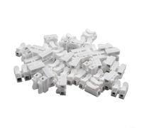 Cable Connector Solutions Pack of 100 Push Quick Terminals Rated Up to 10A