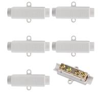 Cable Connector Terminal Strip for 2.5 to 16 mm², Feed-Through Connector, Wago 10 Mm², Butt Connector 6 Mm² Conductor Terminals, Main Cable Branch Terminals, Potential Equalization Rail