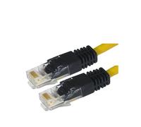 Cable-Core Crossover Cat 5e Ethernet Network RJ45 Cable Yellow 3 Metres