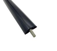 Cable Covers Floor Cable Cover PVC Cord Protector Self-Adhesive Power Extension Electric Wire Duct Slot Manage For Home(30mm wide black)