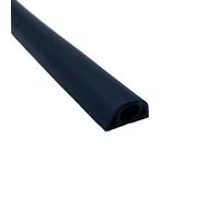 Cable Covers Floor Cable Cover PVC Cord Protector Self-Adhesive Power Extension Electric Wire Duct Slot Manage For Home(20mm wide black)