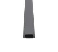 Cable Covers Self-Adhesive Floor Cord Cover Anti-extrusion Extension Wiring Duct Protector Square Power Cable Protector(Grey)