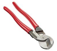 Cable Cutter, 9-Inch High Leverage Cutter for Aluminum, Copper and Communication Cable Klein Tools 63225
