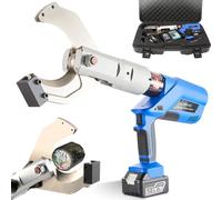 Cable Cutter Battery 60-250KN Hydraulic Electric Wire Battery Operated Wire Cutting Tool for 30-135mm Copper/Cu/Al with LED Display/18V Battery,EZ-65C