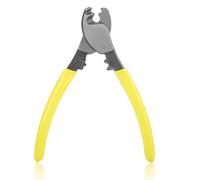 Cable Cutter Pliers 6 Inch Chrome Vanadium Steel Wire Cutter Electric Hand Cutting Tool, Clamp Crimping Pliers Crimp Plier