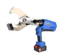 Cable Cutter with OLED Display, 250kN Max Shear Force, Cuts Up to 120mm, Includes 2 Rechargeable 400mAh Batteries, Ideal for Overhead Line Operations