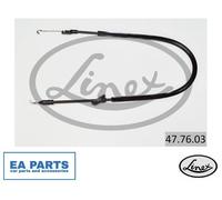 Cable, door release for VW GOLF LINEX 47.76.03 fits Front, Left Front