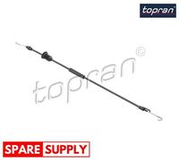 CABLE, DOOR RELEASE FOR VW TOPRAN 118 363 FITS LEFT FRONT, RIGHT FRONT, INNER
