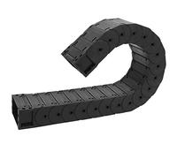 Cable Drag Chain Full Enclosed Low Noise Series Removable Wire Carrier D35 x 25 1 Meter for Industrial Automation and Robotics Applications (D35*60 Longitud 1m)