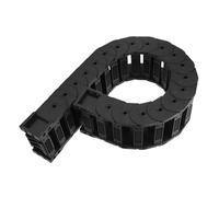 Cable Drag Chain Full Enclosed Low Noise Series Towlines Removable Assembly Nylon Wire Carrier Drag Chain Wire Carrier(WHITE)