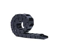 Cable Drag Chain Nylon Machine Towline Cable Chain 5 * 5mm 7 * 7mm Non-Opening Semi-Enclosed Drag Chain Silent Bridge 1M for CNC Router(7x7mm)