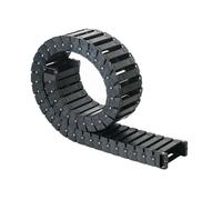 Cable Drag Chain Open Drag Chain Silent Bridge Type 18 25 L1000mm Chain Wire Carrier with End Connectors for CNC 3D Printer(R75,25x77)