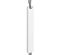 Cable Duct - 13.8 Inch Magnetic Aluminium Under Desk Leg | Wire Hider Raceway | Cable Duct with Magnetic Attachment for Computers, Keyboards, Kitchen Appliances, Tables, Bookshelves, Arbe