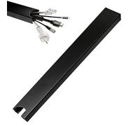 Cable Duct - 37.8 cm Magnetic Vertical Suitable for Mounting Under Desk Cable Management Channel - for the Living Room, Playroom, Home, Apartment, Hotel