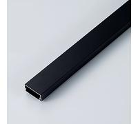 Cable ducting, Heavy Duty Metalable Anti Chew Cable Raceway Cord Cover for Exterior, Doorway, Kitchen, Baby/Pet/Kids Protector(Black,24Mm*12Mm)