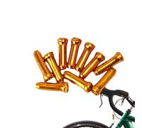 Cable End Caps | Brake End Tips, Mountain Parts, Aluminum Alloy Shift Lever Bushings Replacement, 10 Accessories
