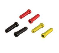 Cable End Crimps 1.8 mm| Combo Pack Red Gold & Black30 of Each By Jagwire