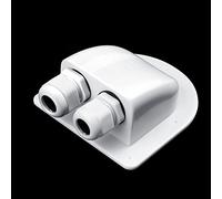 Cable Entry Gland Solar Double Cable Entry Weatherproof ABS Solar Cable Panel Junction Box for Solar Project Motor Home Caravan