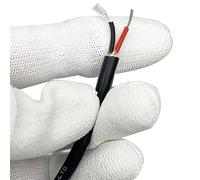 Cable flexible 2 core Information Sheath Line Extra Soft Silicone Cable High Temperature Resistant Cable Multi-core Power Silicone Wire extension connector (Size : 1.5meter, Color : 2core 1.5mm2 15A(2