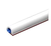 Cable Floor Cover, Cord Protector Floors, Prevents Cables From Getting Tangled and Knotted, Easy to Install, Suitable for Offices, Study Rooms, Bedrooms(White,300x2.6cm/118x1in)