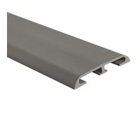 Cable Floor Covers for Cords 39 in PVC Wire Hider Floor Self-Adhesive Free Cutting Electrical Cord Covers for The Floor Protect Cords for Living Room Office(Grey)