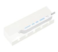 Cable for Desk, No Drilling Under Desk, Cable Management Tray - No Drilling, Desk Cable Management Cable Tray, Self-Adhesive Cable Hiding Place in Perforated D