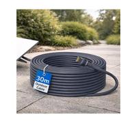 Cable for Starlink Gen 3 30M by MMOBIEL - Weather-Resistant PVC Copper-Core Extension Line for Long-Distance Routing - Durable Outdoor Replacement Cable for Starlink Gen 3 Wall Mount