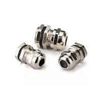 Cable Gland Connector IP68 Nickel Plated Brass Metric Cable M8 M10 M12 M14 M16 M18-M36 Fit 18-25mm for 4-8mm Cable IDGTTLDF(M36x1.5mm Fit 18-25m)
