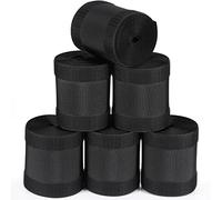 Cable Grip Floor Cable Cover Cords Cable Protector Cable Management Only for Commercial Office Carpet (Black, 59.06 ft)
