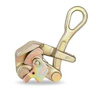 Cable Grip Steel Rope Jaw Puller 1T Wear Resistant Cable Tensioner for Construction Wire Rope 18 * 10 * 4cm 1pcs