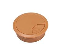 Cable grommet,Desk Grommets, 10PCS Desk Table Plastic Cable Hole Cover PC Computer Desk Round Wire Tidy Grommet Cable Organizer(Orange,80mm)