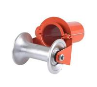 Cable Guide Pulley Wire Pulling Pulley Conduit Pulley Corner Pulley With Metal Housing And Nylon Wheel For Smooth Cable Feed In Conduits Suitable operations, 120mm, Aluminum Wheel