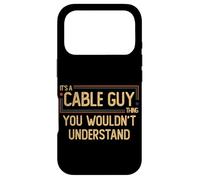 Cable Guy | Occupation Trades Worker Case for iPhone 17 Pro