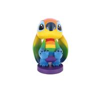 Cable Guys - Disney Rainbow Stitch Gaming Accessories Holder & Phone Holder for Most Controller (Xbox, Play Station, Nintendo Switch) & Phone