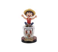 Cable Guys - Netflix One Piece Luffy Wanted Poster Gaming Accessories Holder & Phone Holder for Most Controller (Xbox, Play Station, Nintendo Switch)