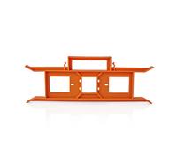 Cable H Frame / Reel with handle - Keeps cables wire lead tidy garden DIY Orange