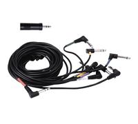Cable Harness Snake Loom Replacement and Mono 1/4'' to 3.5 mm adapter Compatible with Alesis Nitro Mesh Electronic Drum Set Module Surge Command Forge Turbo Crimson DM7X RCA Connector Type Hi-Hat