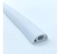 Cable Hider Trunking Floor Cable Cover Protector Wire Management Multicolor D20-D50mm(White,D30mm)