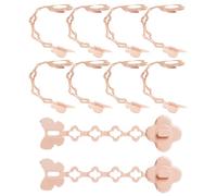 Cable Holder, 10 Pieces with Adhesive Holder - Wire Fasteners - for Organizing Wall Bedroom Kitchen and Home Furniture