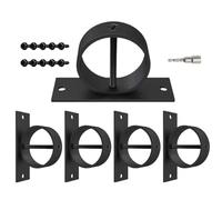 Cable Holder for Rope, Railing and Decorative Balustrade, Wall Hook Sturdy Simple Assembly for Deck Gardens Banking