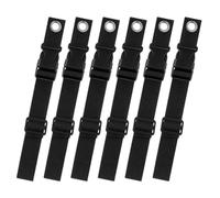 Cable Holder - Heavy Duty Straps for Organization | 6 Locking Buckles for Organizing Cables Pipes and Tools in the Home Workshop or Industrial Environment Garage