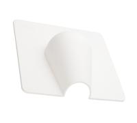 Cable Hole Entry or Exit Brick Blast Exterior Wall Cover Plate White