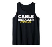 Cable Installer Made by God Tank Top