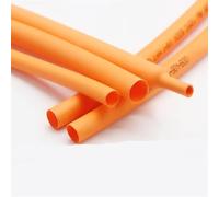 Cable Insulated Sleeving Tubes, 1M Orange Heat Shrink Tubing Dia 1-50 Mm 2:1 Polyolefin Cable Sleeve Electric Insulation Tubing (Color : Orange1, Size : 12mm x 1 Meter)
