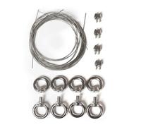 Cable Kit, Steel Suspension Kit For High Or Sloping Ceilings From Foxydry Air Or Pro