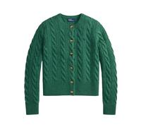 Cable Knit Cardigan - female - Polo Ralph Lauren - Cardigans - Green - XS - Knitwear XS